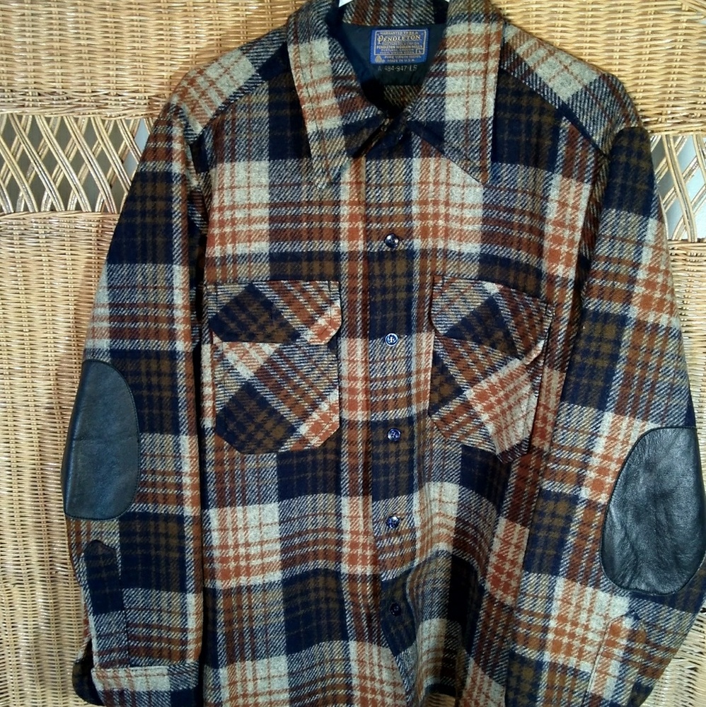 Pendleton Woolen Mills Men's Sz L Heavy Flannel